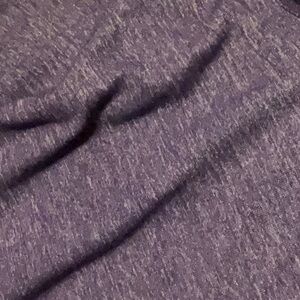 Lululemon Heathered Purple Top, Mesh On The Back